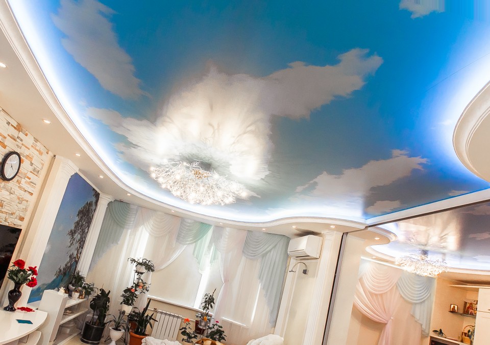 Заказать потолок с фотопечатью в г. Тула