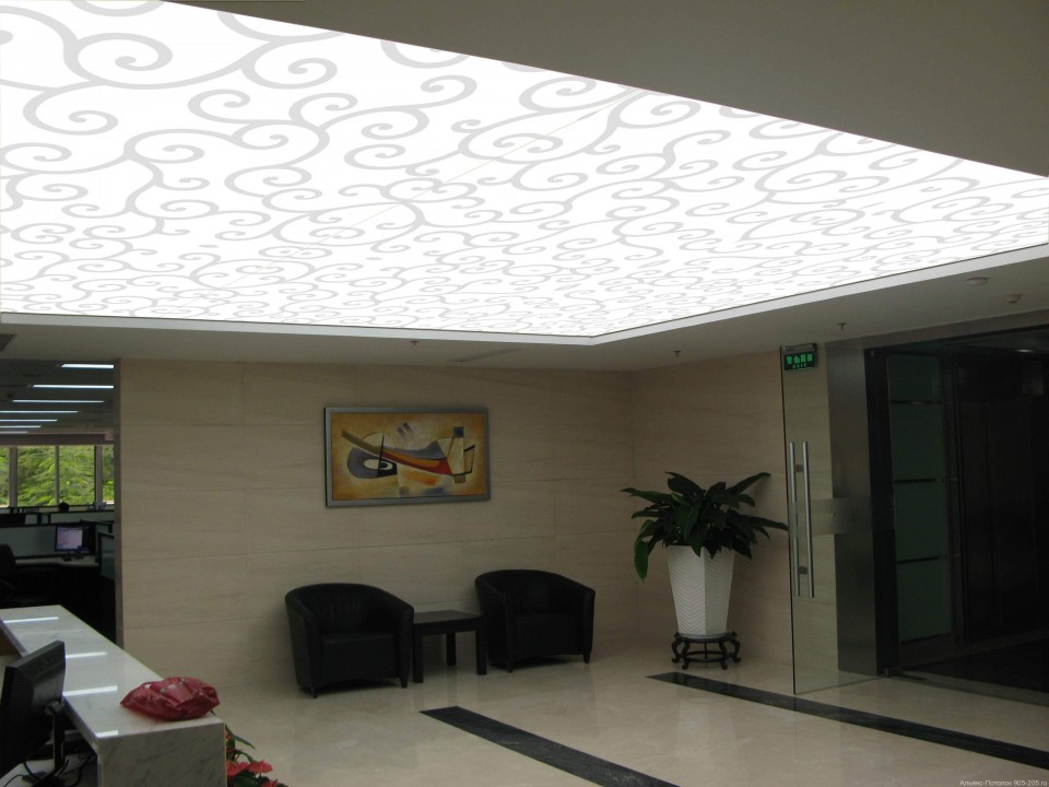 Заказать световые потолки new vision в г. Тула